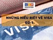 Du Học Sinh D2-1 Là Visa Gì Tại Mỹ Được