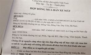 Thủ Tục Làm Giấy Sang Tên Xe Máy